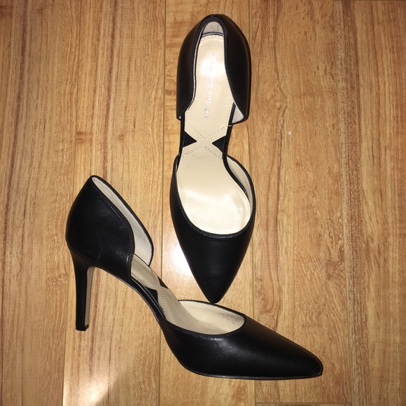 Adrienne Vittadini Black 3.5” Pointed Toe Heels - Picture 5 of 11